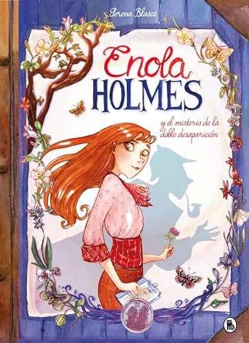 Portada de Enola Holmes y el misterio de la doble desaparición