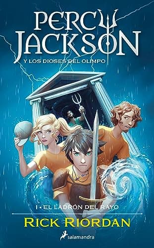 Portada de El ladrón del rayo (Percy Jackson y los dioses del Olimpo)