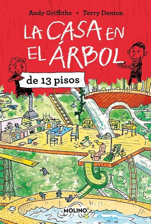 Portada de La casa en el árbol de 13 pisos