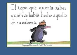 Portada de El topo que quería saber quién se había hecho aquello en su cabeza