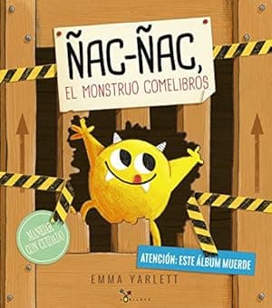 Portada de Ñac-ñac, el monstruo comelibros