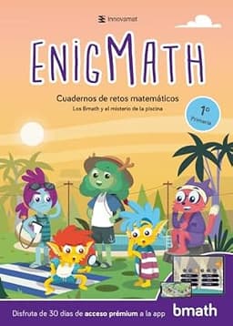 Portada de Enigmath. Cuaderno de retos matemáticos