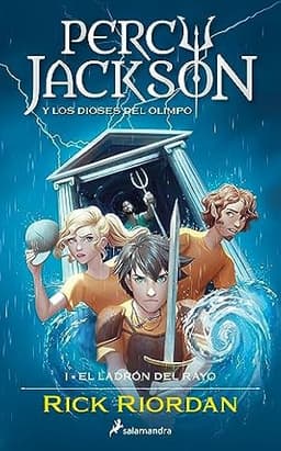 Portada de El ladrón del rayo (Percy Jackson y los dioses del Olimpo)
