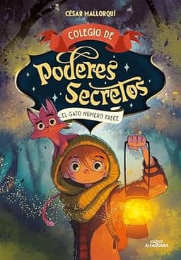 Portada de Colegio de poderes secretos. El gato número trece
