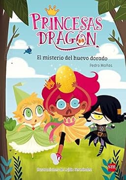Portada de Princesas Dragón: El misterio del huevo dorado